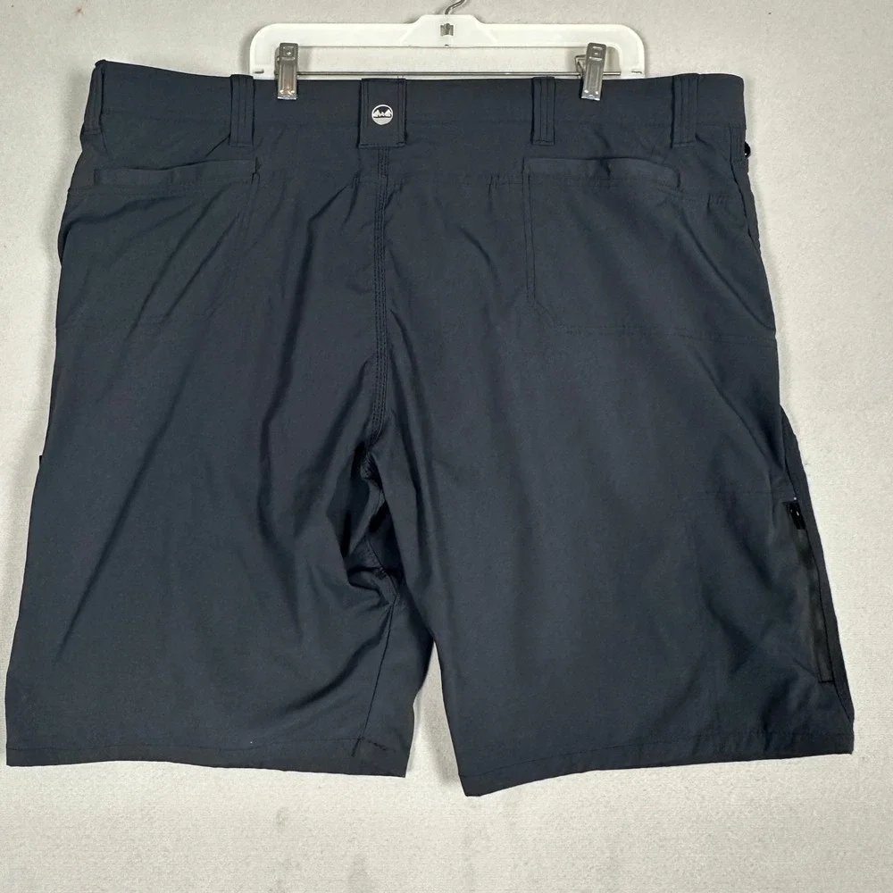 Wrangler Shorts Mens 46 Outdoor Cargo Blue Stretch Nylon Blend Outdoor Pockets